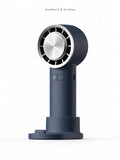 Mini Turbo Jet Handheld Fan – Portable USB Rechargeable Pocket Fan with Desktop Stand
