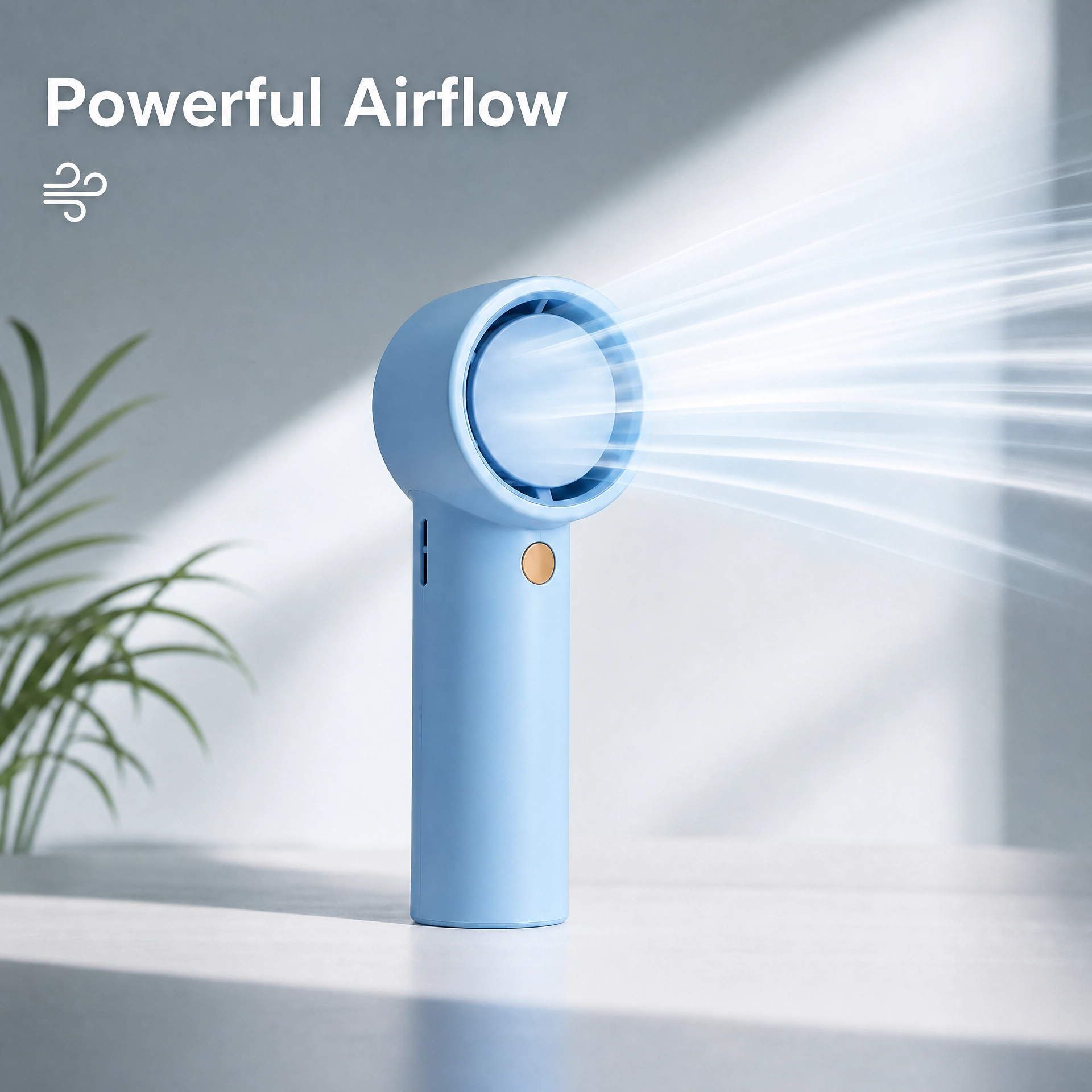 Mini Turbo Jet Fan – Ultra Powerful Handheld Cooling Device | Pocket-Sized Air Blower | Rechargeable USB Fan