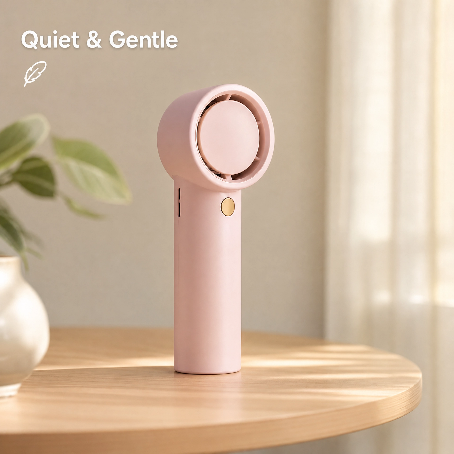 Mini Turbo Jet Fan – Ultra Powerful Handheld Cooling Device | Pocket-Sized Air Blower | Rechargeable USB Fan