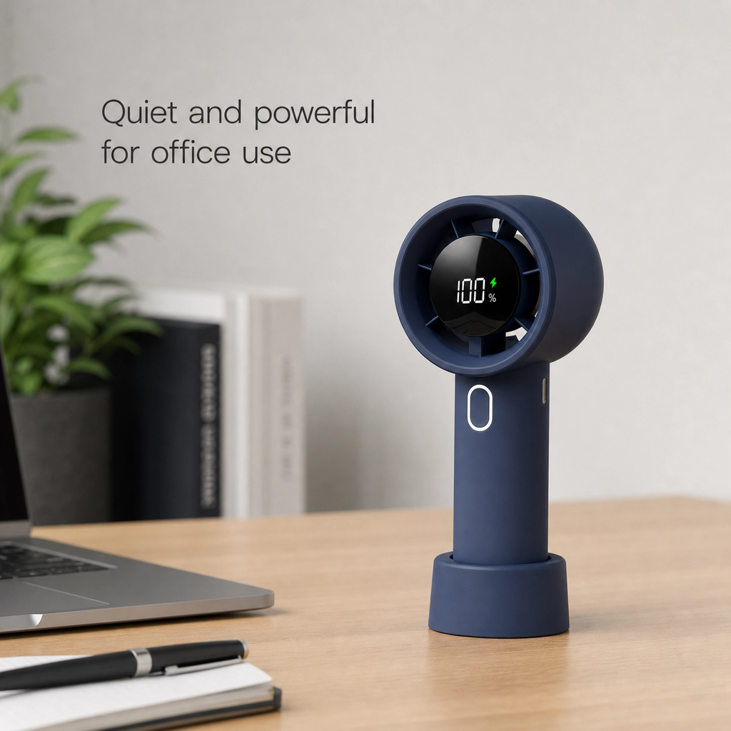 TurboBreeze™ Portable Fan – Powerful Cooling Anywhere