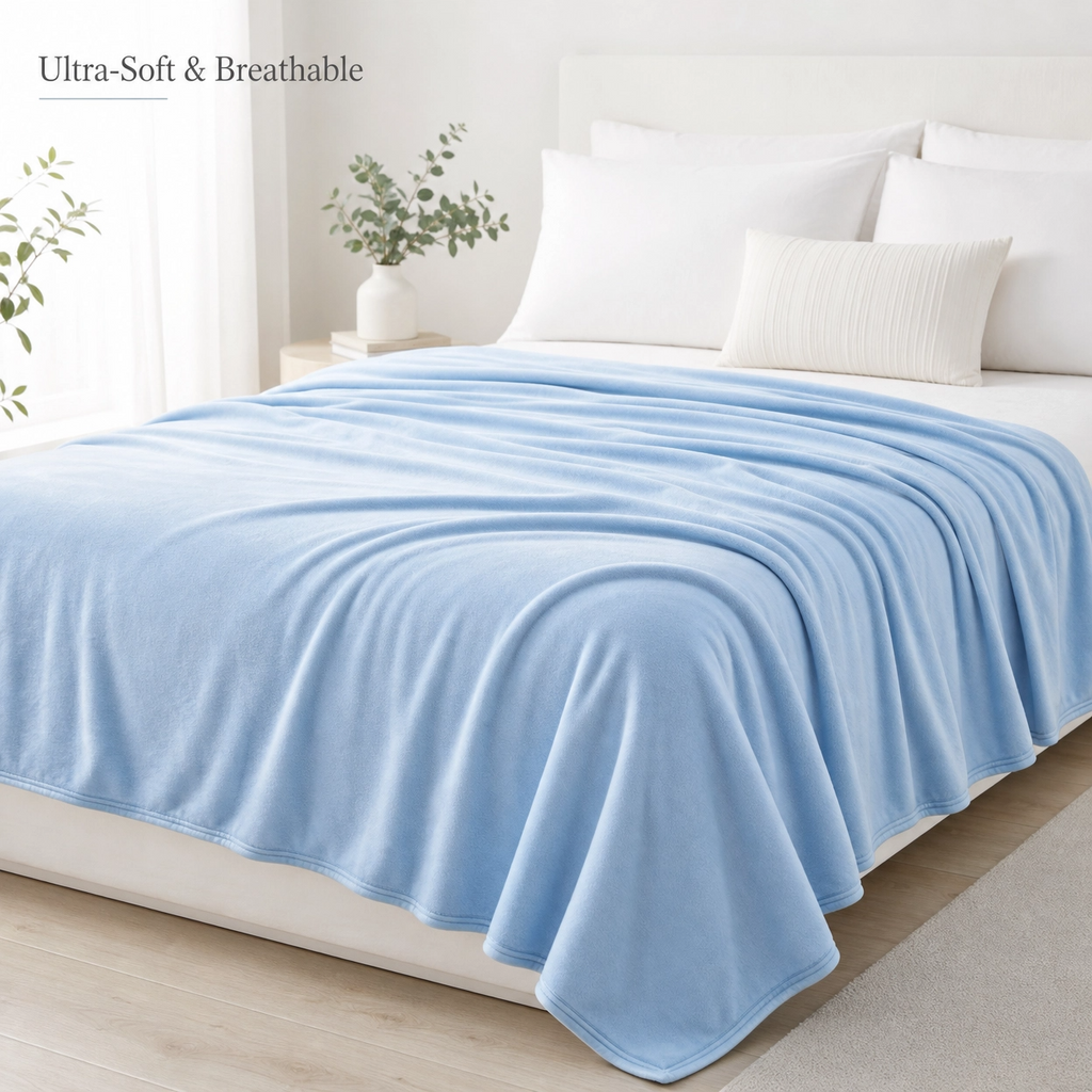 FrostCloud™ Cooling Blanket – Stay Cool All Night