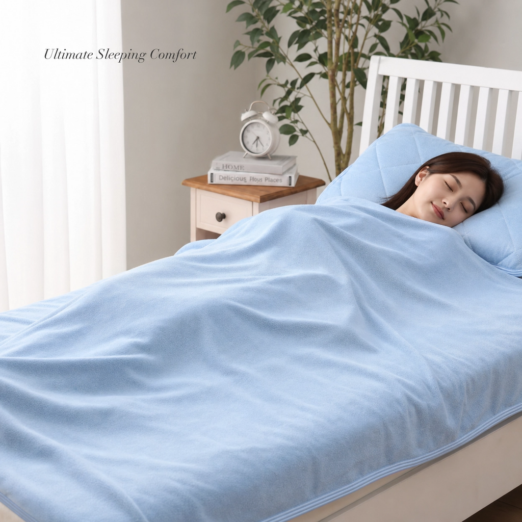 FrostCloud™ Cooling Blanket – Stay Cool All Night